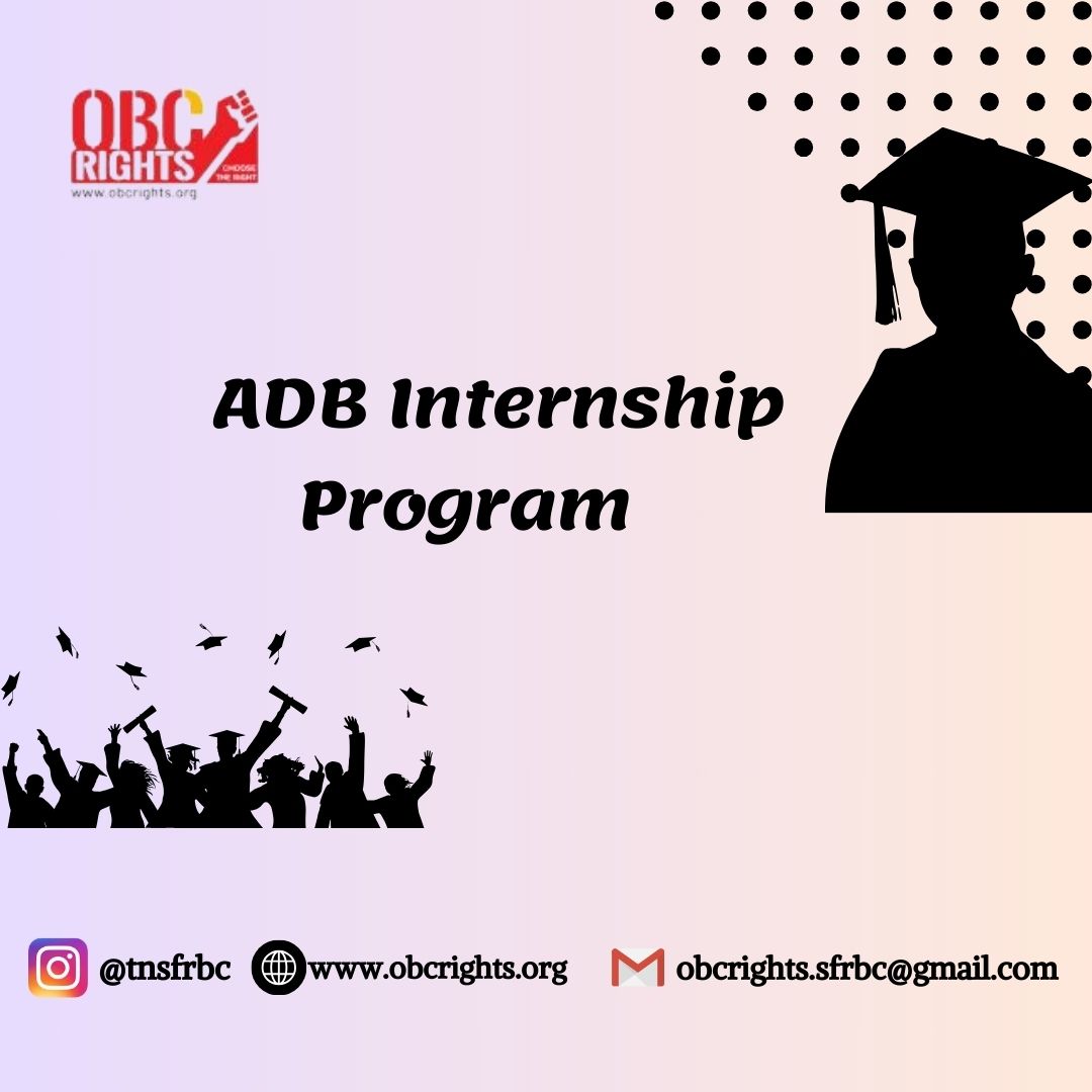 How does PhD student get ADB Internship Program scholarship?