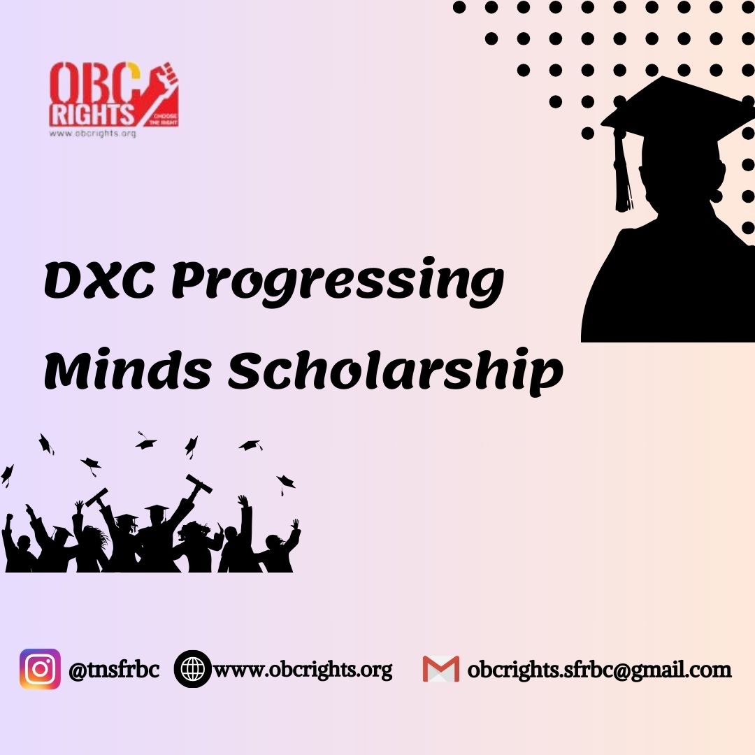 DXC Progressing Minds Scholarship for undergraduate student