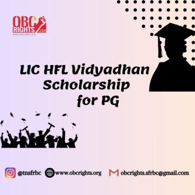 LIC HFL Vidyadhan Scholarship for PG