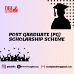 scholarhi[p for POST GRADUATE (PG) SCHOLARSHIP SCHEME