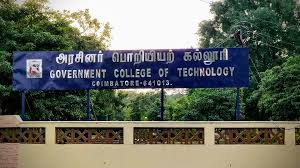 GCT Coimbatore course list