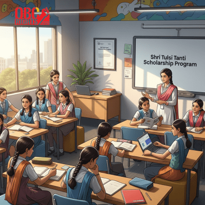 Shri Tulsi Tanti Scholarship Program for Class 9 Girls Student