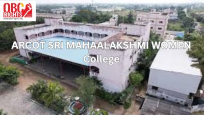 Arcot Sri Mahaalakshmi Women's College  is located in Vellore in the State of Tamil Nadu.It provides quality education. The location, contact details
