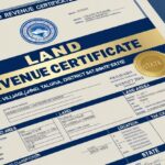 A Land Revenue Certificate is an official document issued by the revenue department of a State authority in India. It serves as proof of land ownership