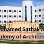 Mohamed Sathak A.J. Academy of Architecture is located in Chennai in the State of Tamil Nadu.It provides quality education. The location, contact details