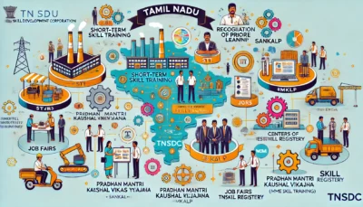 Tamil Nadu Skill Development Corporation (TNSDC) was established in 2013 with the vision of transforming Tamil Nadu into a skill hub by enhancing the employ 