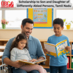 Scholarship to Son and Daughter of Differently Abled Persons, Tamil Nadu