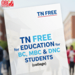 TN Free Education for BC, MBC & DNC Students