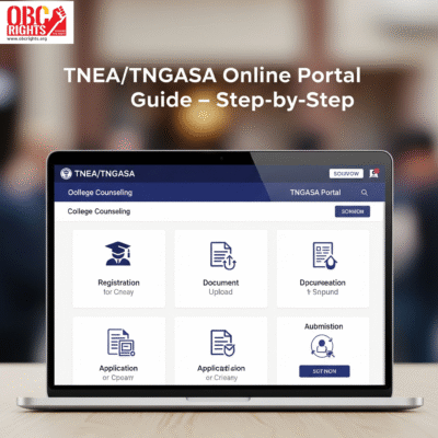 TNEA/TNGASA Online Portal Guide – Step-by-Step
