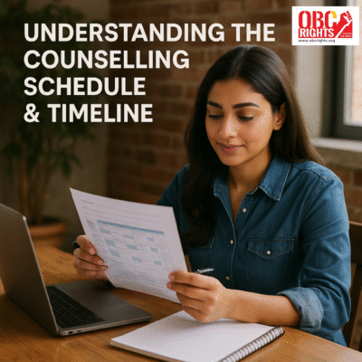 Understanding the Counselling Schedule & Timeline