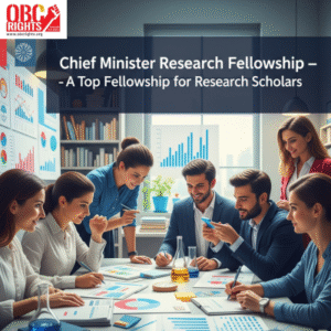 Chief Minister Research Fellowship for research students
