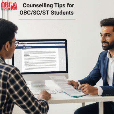 Counselling Tips for OBC/SC/ST Students