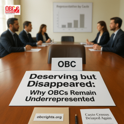Deserving but Disappeared: Why OBCs remain Underrepresented