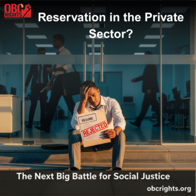 Reservation in the Private Sector: The Next Big Battle for Social Justice