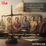 Reservation for backward classes ( obc reservation)