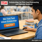 Shri Tulsi Tanti Udaan Scholarships for First-Year Engineering and Diploma Students