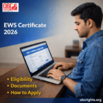 How to Apply for EWS Certificate Online: Eligibility & Documents Required