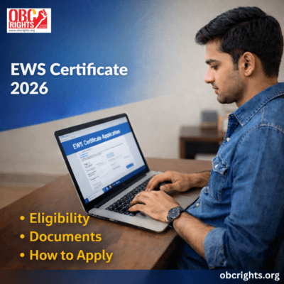 How to Apply for EWS Certificate Online: Eligibility & Documents Required