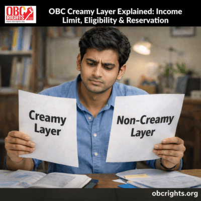 OBC Creamy Layer Explained: Income Limit, Eligibility & Reservation