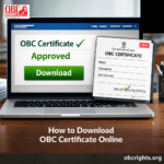 OBC Certificate Download Online & Status Check Online