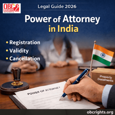 Power of Attorney in India: Registration Process, Legal Effect and Termination