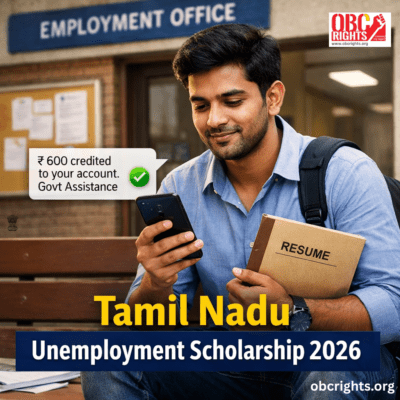 Unemployment Scholarship in Tamil Nadu – Complete Guide (2026)