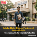 Scholarship for Diploma Students in India: Mahindra All India Talent Scholarship Details
