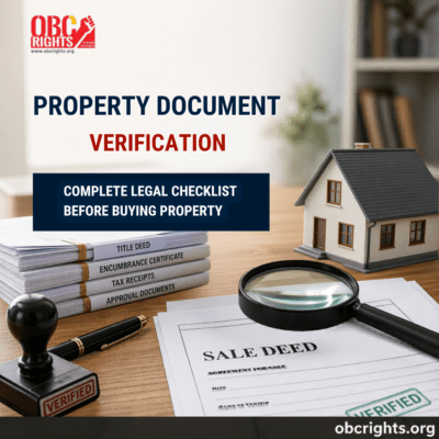 Property Document Verification in India: Complete Legal Checklist Before Buying Property