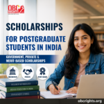 Scholarships for Postgraduate Students in India