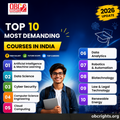 Top 10 Most Demanding Courses in India (2026): Industry Demand, Salary, Future Scope & Best Institutes