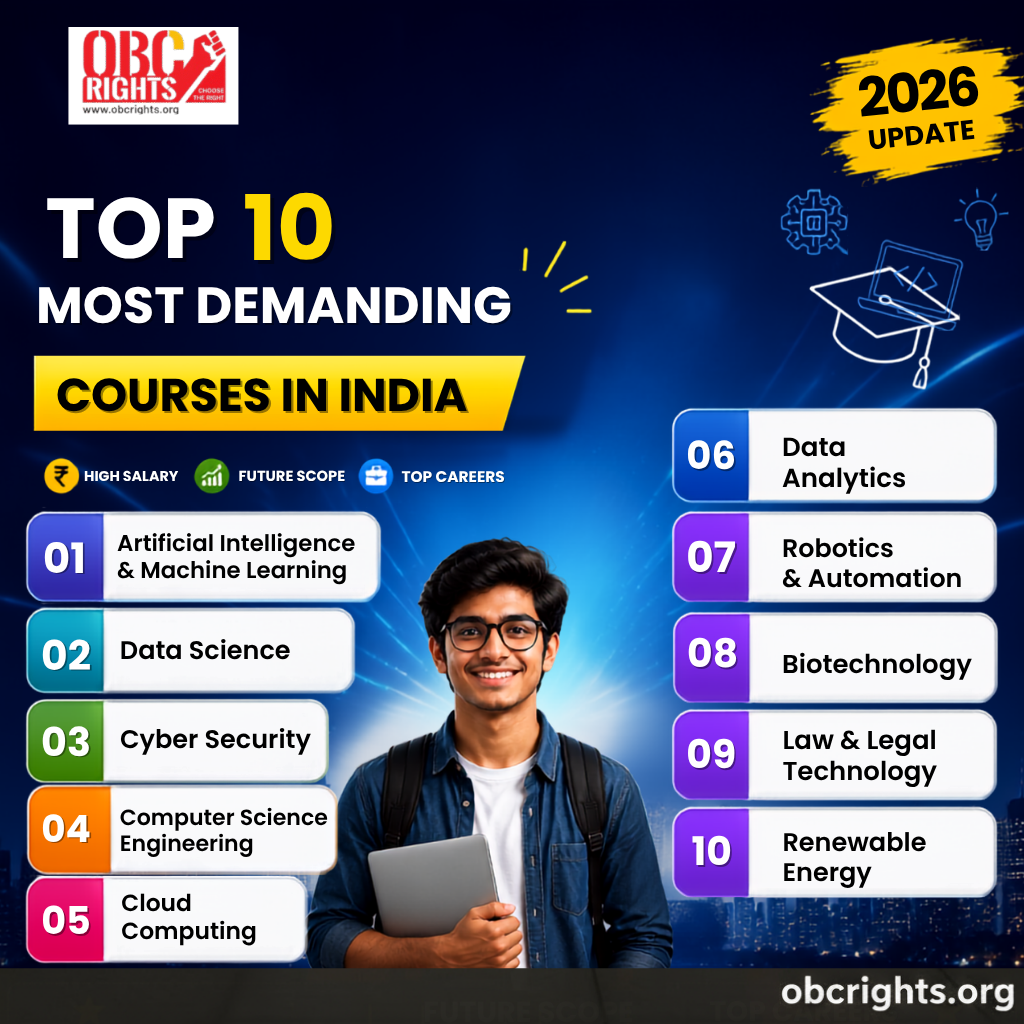 Top 10 Most Demanding Courses in India 2026: Salary & Scope