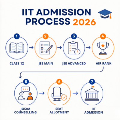 IIT Admission Process after 12th - step by step process