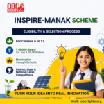 INSPIRE MANAK Scheme: Eligibility & Selection Process
