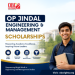 OP Jindal Engineering & Management Scholarships (OPJEMS)