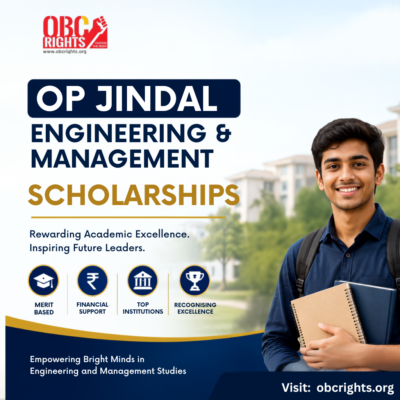 OP Jindal Engineering & Management Scholarships (OPJEMS)