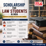 scholarship for law students in India
