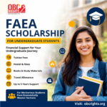 FAEA Scholarship for Under Graduate Students