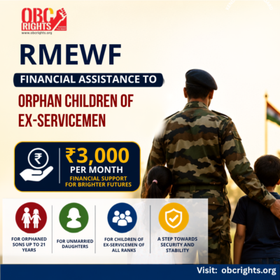 Financial Assistance to Orphan Children of Ex servicemen