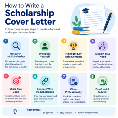 How to Write a Scholarship Cover Letter