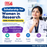 SERB-POWER Fellowship for Women in Research