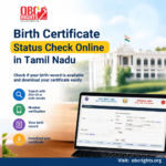 birth certificate check online in Tamilnadu