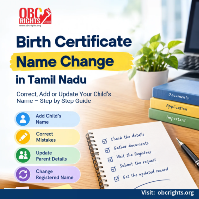 Birth Certificate Name Change