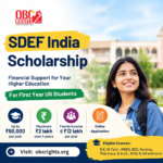 SDEF India Scholarship